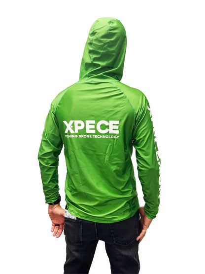 Xpece High Performance Shirt Hoodie UPF 50 Sun Protection Moisture Wicking