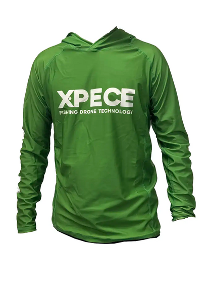 Xpece High Performance Shirt Hoodie UPF 50 Sun Protection Moisture Wicking