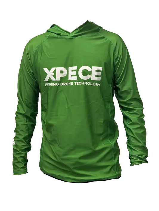 Xpece High Performance Shirt Hoodie UPF 50 Sun Protection Moisture Wicking